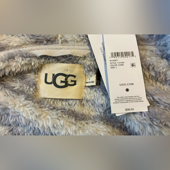 NWT Ugg Aarti Plush Robe - Picture 3 of 5